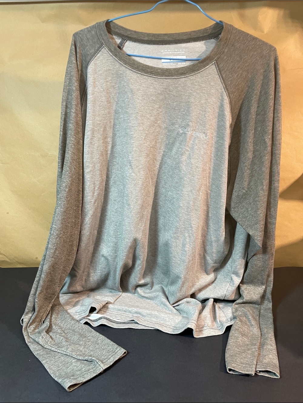Columbia Men’s Crewneck Long-Sleeve Sweater - Light Gray Heather